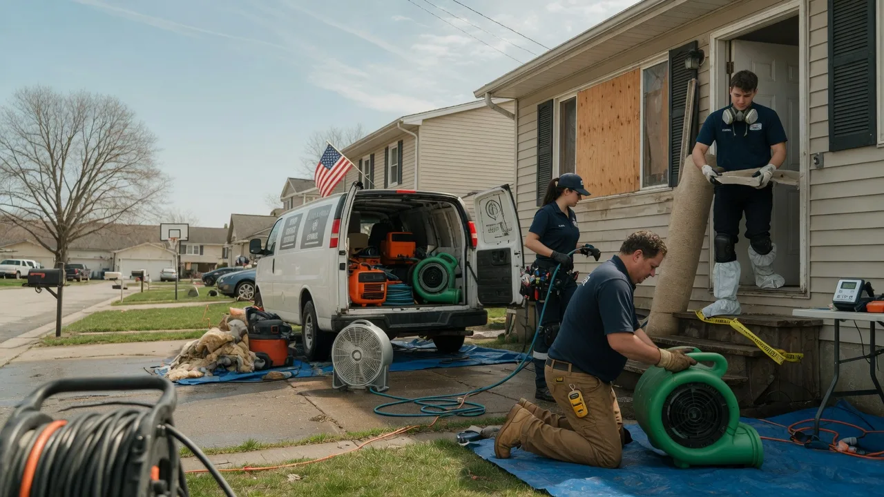 Water Damage Restoration in Poynette, WI near me